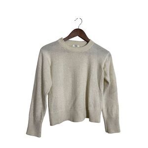 OZMA Cream Crew Neck Sweater